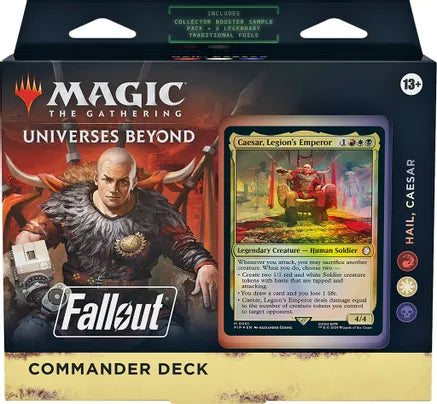 MtG Universes Beyond FALLOUT Commander Deck - Hail Caesar