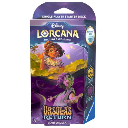 Disney Lorcana: Ursula's Return Starter Deck Amber & Amethyst