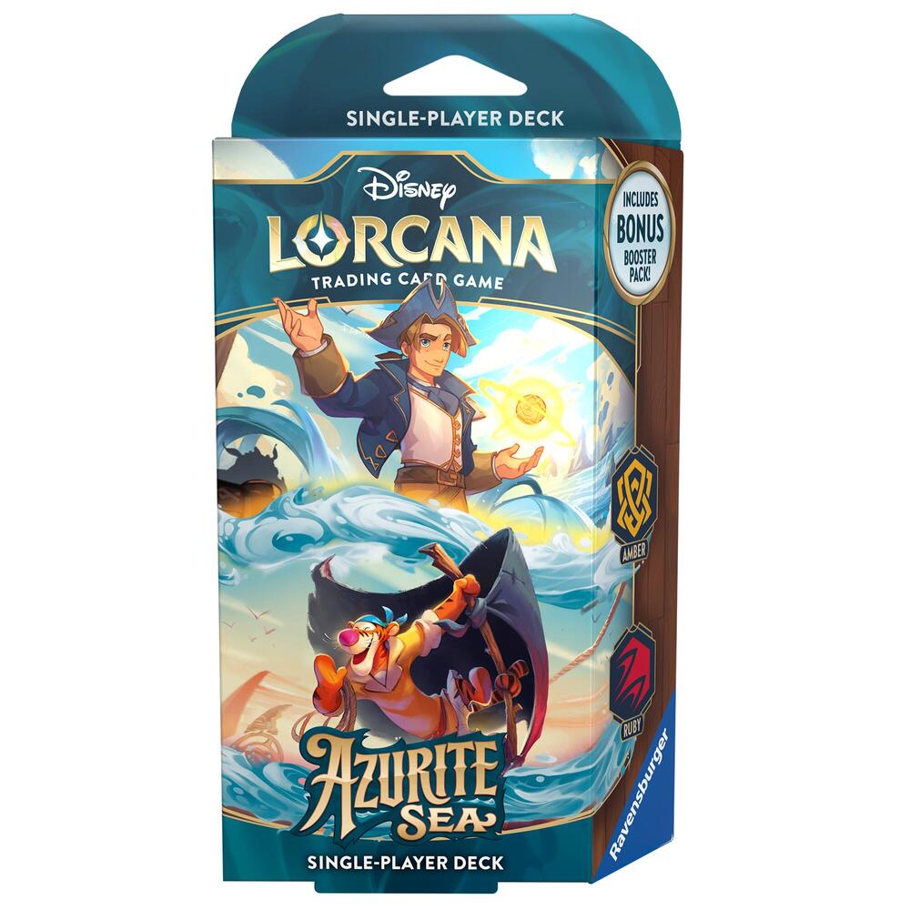 Lorcana: Azurite Sea Starter Deck - Amber & Ruby