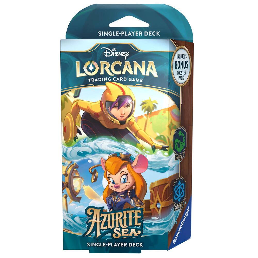 Lorcana: Azurite Sea Starter Deck - Emerald & Sapphire