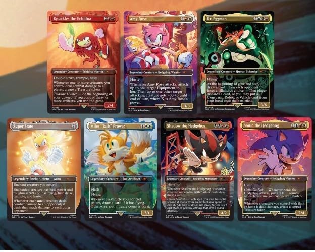 MtG: Secret Lair - Sonic the Hedgehog - Friends & Foes - Non-foil Edition