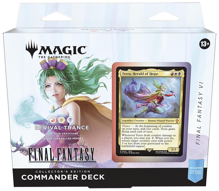 MtG - Final Fantasy Revival Trance Commander FF VI Collector Edition