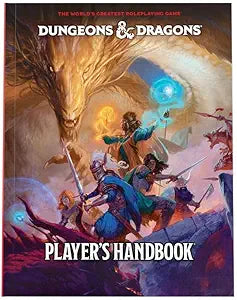 6e Player's Handbook, Regular Cover (referred to as 2024 edition)