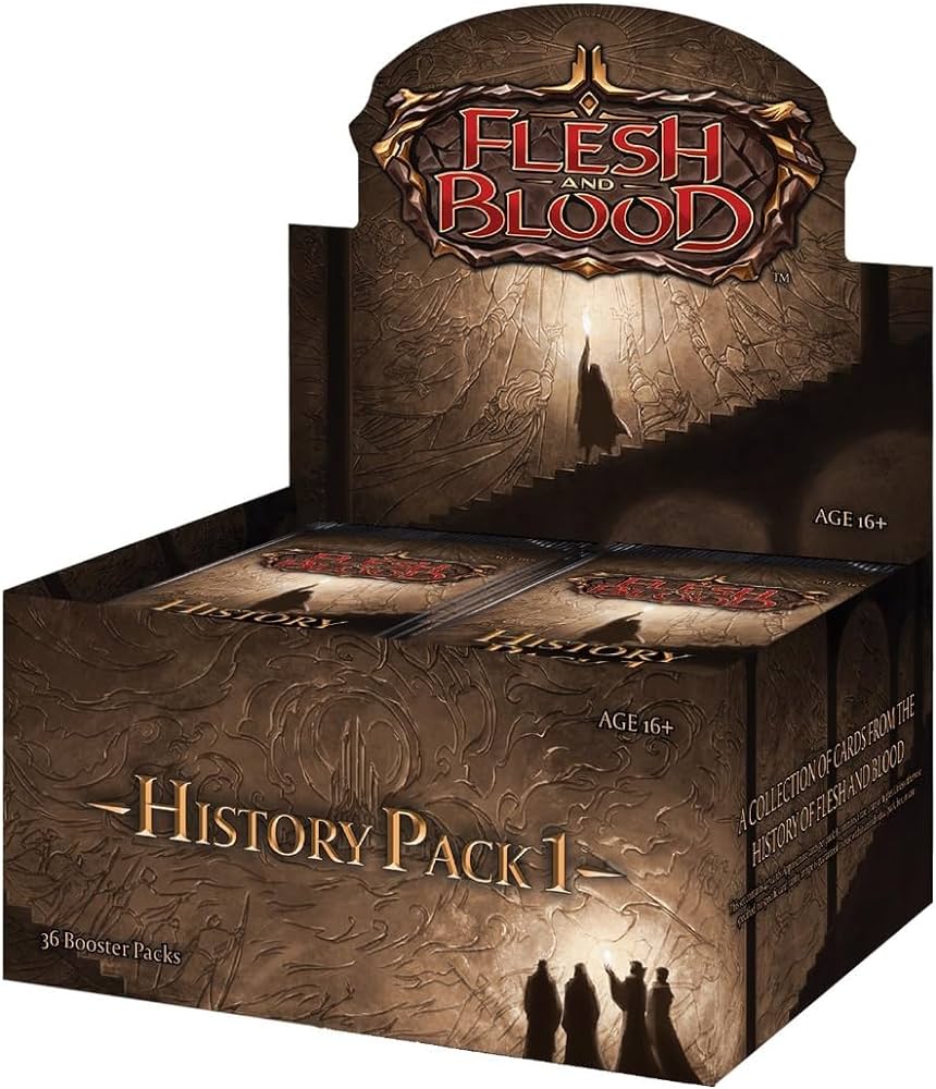 Flesh & Blood TCG: History Pack 1 Booster Display