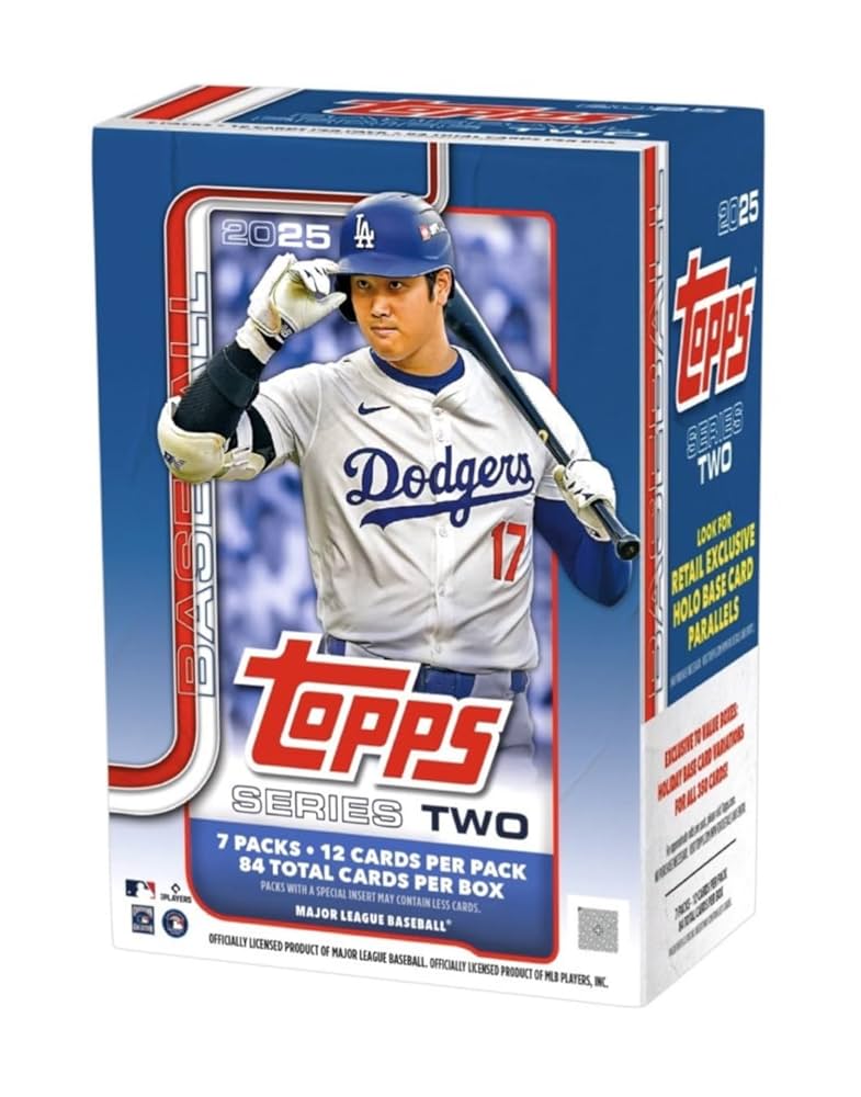 2025 Topps Series 2 Baseball Retail Blaster (7 Packs)