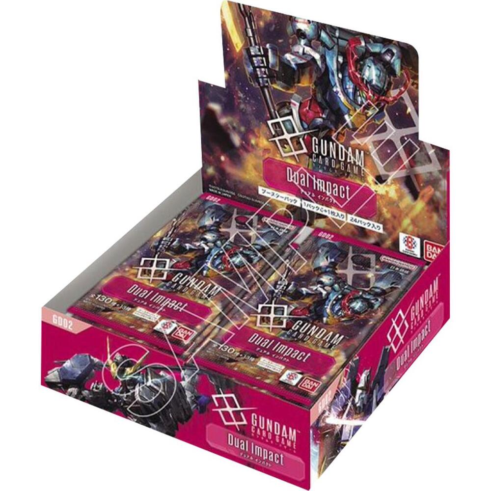 *PREORDER* GUNDAM CARD GAME: BOOSTER BOX: DUAL IMPACT [GD02] (24CT)