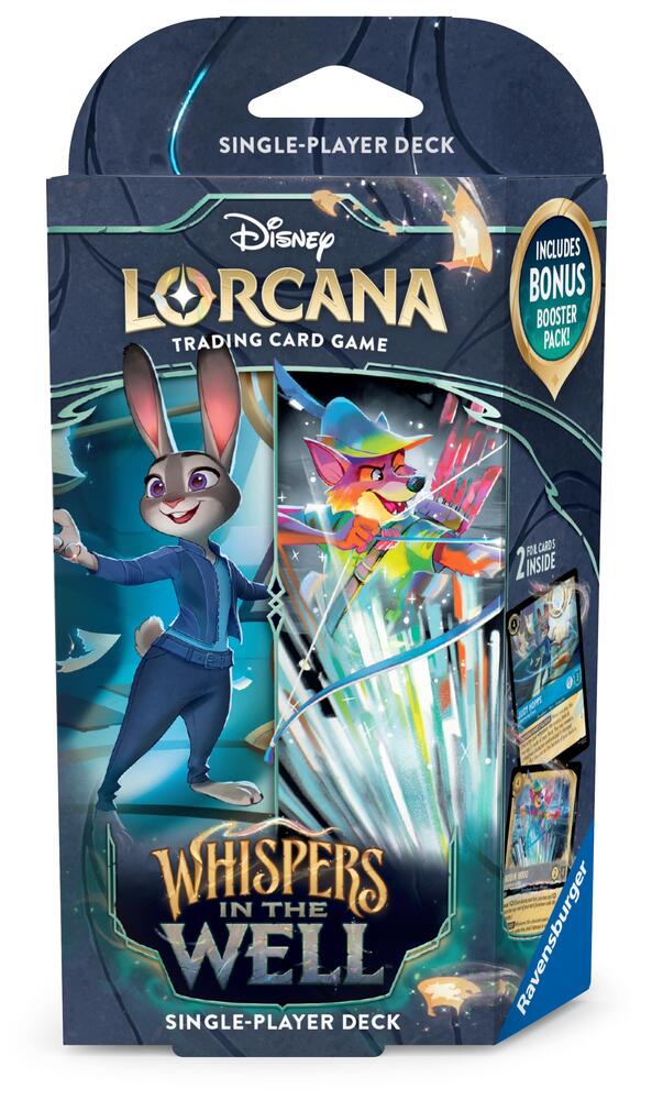 *PREORDER* Lorcana: Whispers in the Well Starter Deck - Sapphire and Steel *RELEASE 11/9*