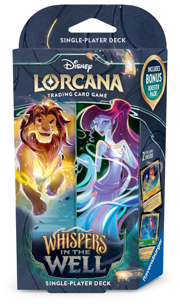 *PREORDER* Lorcana: Whispers in the Well Starter Deck - Amber and Emerald *RELEASE 11/9*