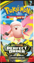 Load image into Gallery viewer, Pokémon TCG: PERFECT ORDER BOOSTER Pack Art Collection (4 Packs)
