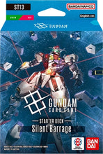 Load image into Gallery viewer, Gundam Card Game: Starter Deck: Silent Barage [ST-13]
