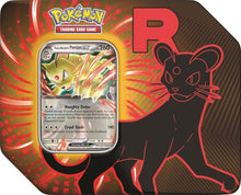Load image into Gallery viewer, Pokemon: Team Rocket Tin - Mewtwo, Nidoking, or Persian
