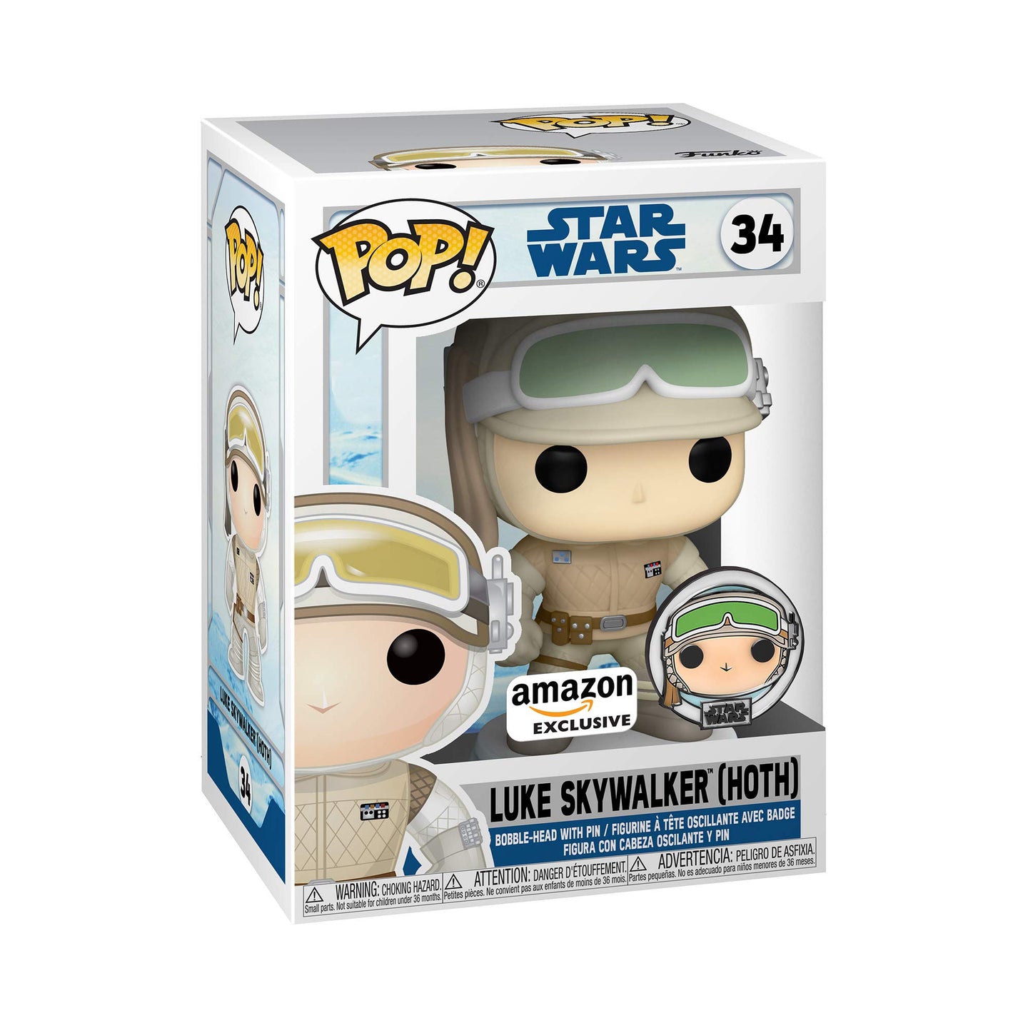 Funko POP! Star Wars Luke Skywalker HOTH 34