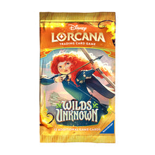 Load image into Gallery viewer, *PREORDER* Lorcana: Wilds Unknown Booster Pack *Releases 5/15*
