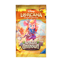 Load image into Gallery viewer, *PREORDER* Lorcana: Wilds Unknown Booster Pack *Releases 5/15*

