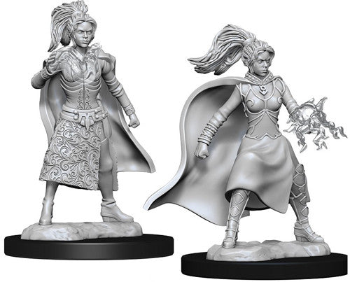 D&D Nolzur's Marvelous Miniatures: Unpainted Minis- Wave 10- Female Human Sorcerer