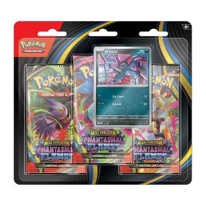 Pokémon TCG: Mega Evolution Phantasmal Flames Three-Booster Blister