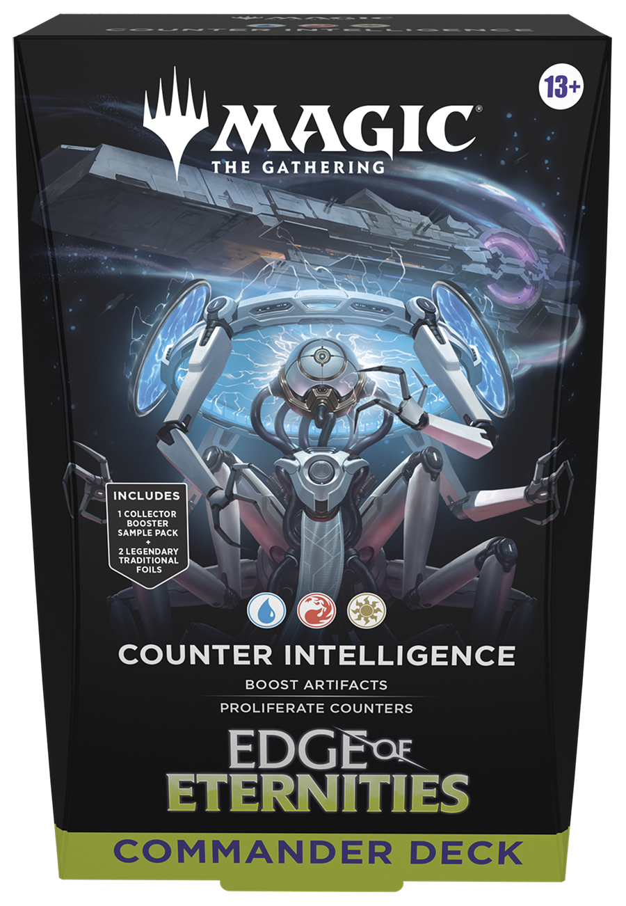 MTG - Edge of Eternities Commander Deck, Counter Intelligence Play Hoboken MTG - Edge of Eternities Commander Deck, Counter Intelligence Play Hoboken