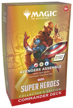 Load image into Gallery viewer, MtG: Marvel Super Heroes Commander Deck - Collector's Edition - All 4
