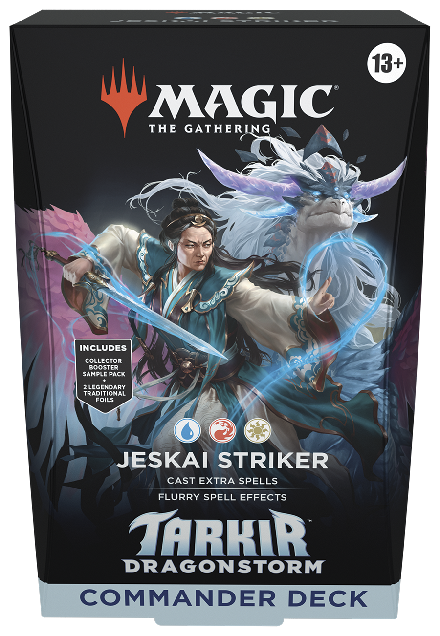 *Preorder* MTG -  Tarkir: Dragonstorm Jeskai Striker Commander Deck