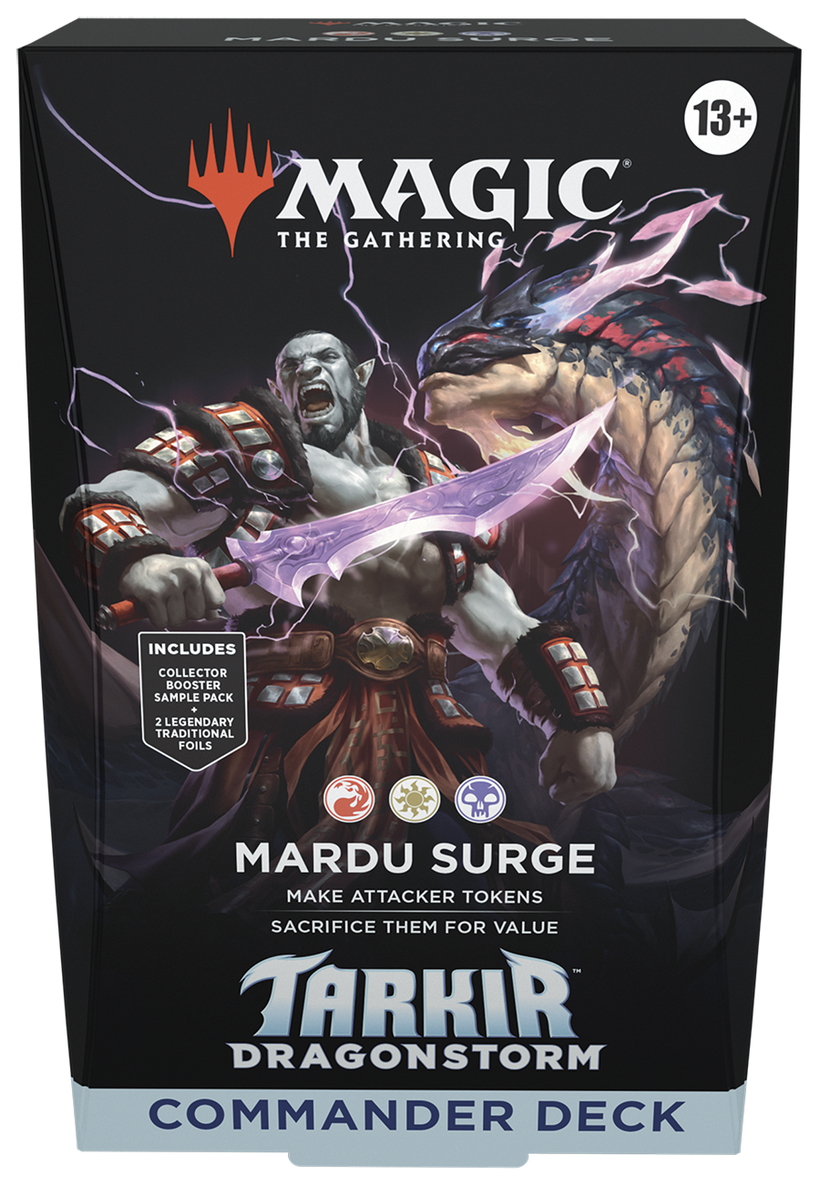 *Preorder* MTG -  Tarkir: Dragonstorm Mardu Surge Commander Deck