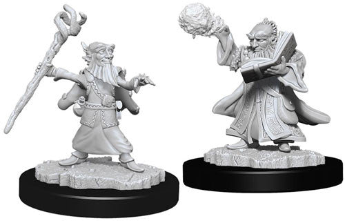 D&D Nolzur's Marvelous Miniatures: Unpainted Minis- Wave 6- Male Gnome Wizard