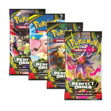 Load image into Gallery viewer, Pokémon TCG: PERFECT ORDER BOOSTER Pack Art Collection (4 Packs)
