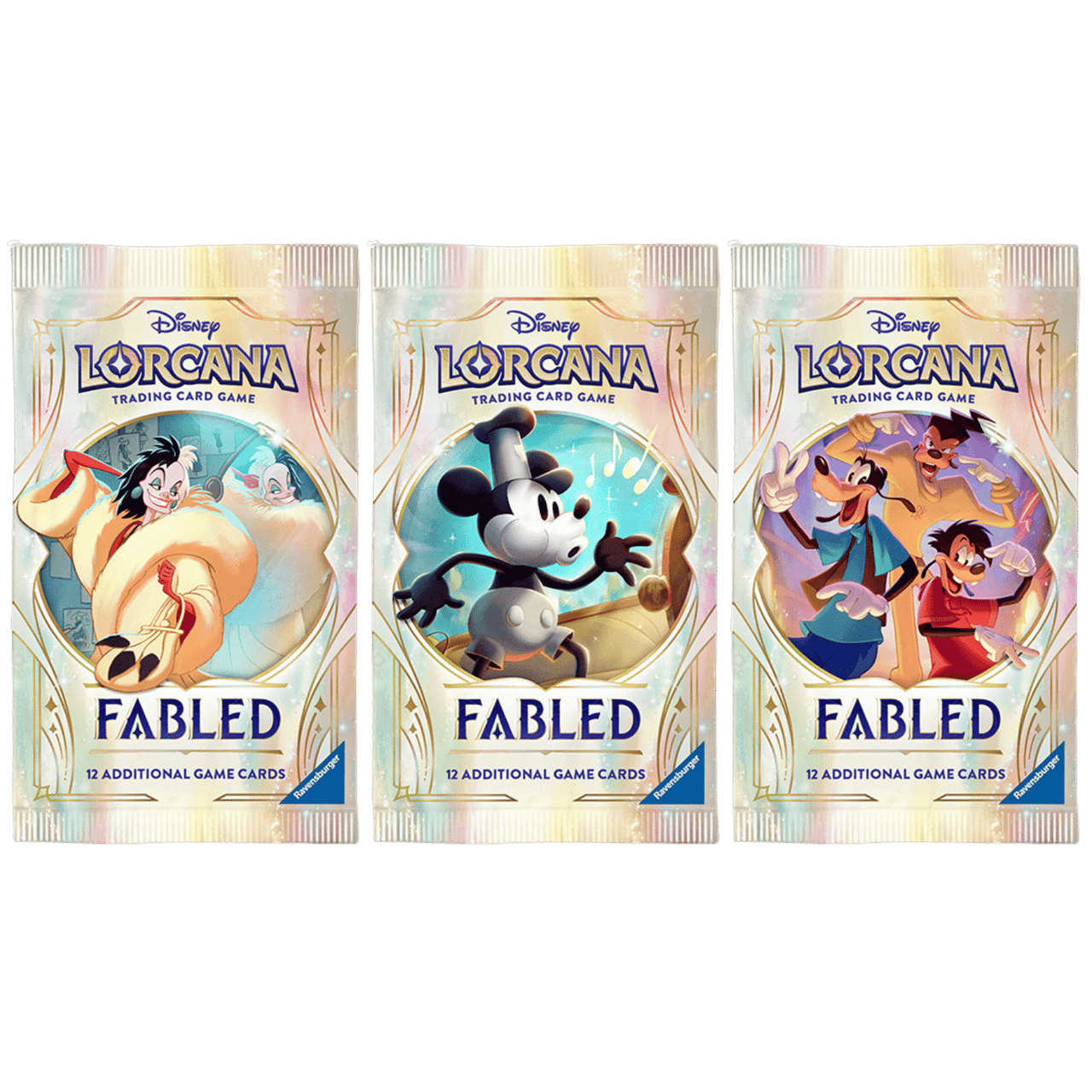 *PREORDER* Lorcana: Fabled Booster Pack - 3 Pack Bundle *RELEASES 8/29*