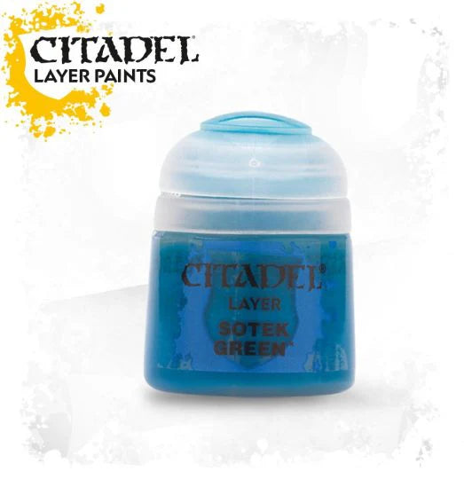 Citadel Colour Sotek Green (Layer Paint, 12ml)
