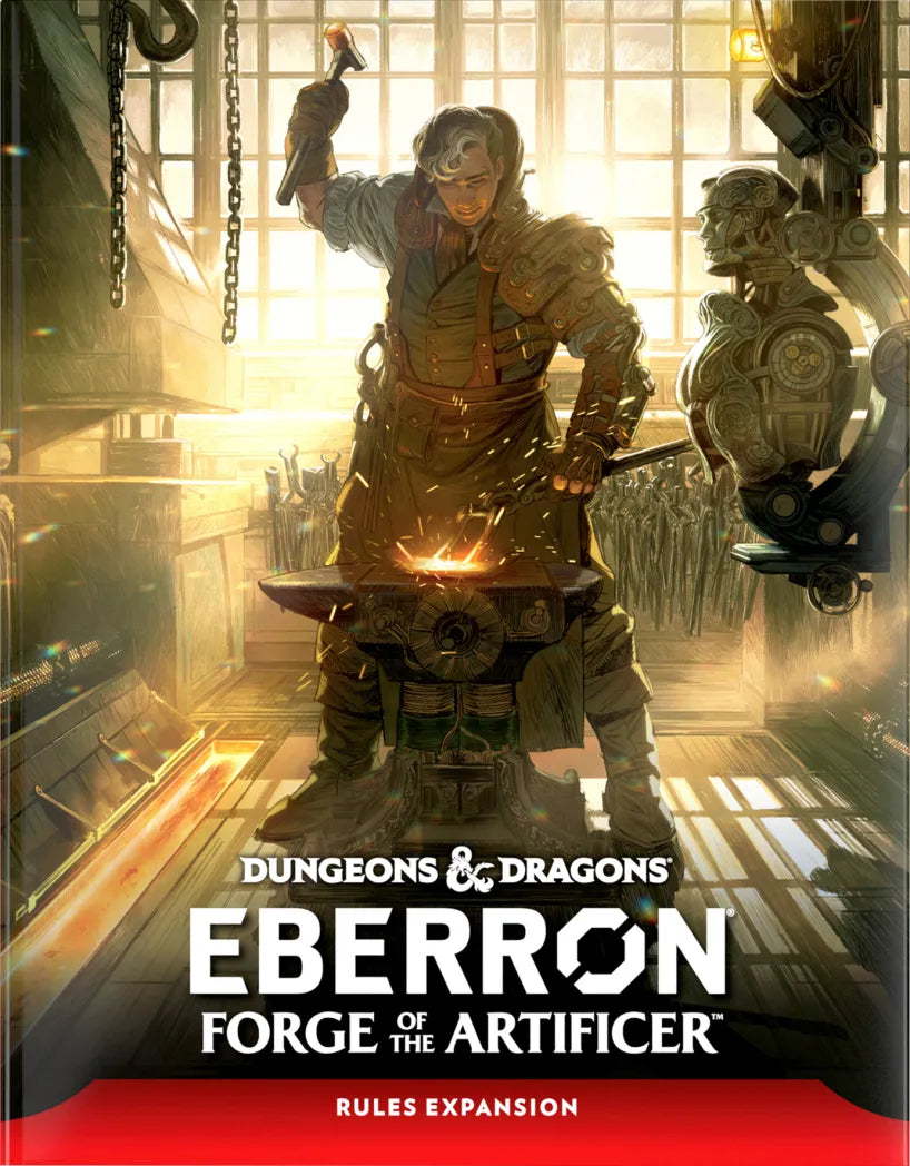 *PREORDER* Eberron: Forge of the Artificer Standard Cover *RELEASES 11/25*