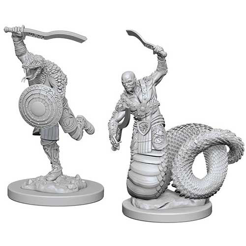 D&D Nolzur's Marvelous Miniatures: Unpainted Minis- Wave 4- Yuan-Ti Malisons