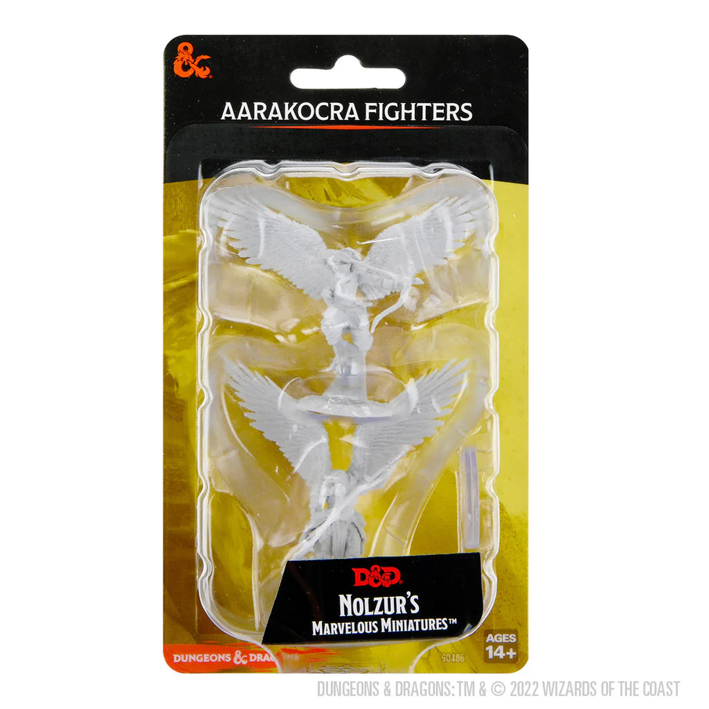 Nolzur’s Marvelous Unpainted Miniatures: Aarakocra Fighters