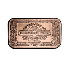 Load image into Gallery viewer, Copper Bar - 1 oz - $2 Washington Note - 1 AVDP Oz, .999 Pure Copper
