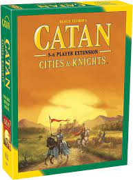 Catan Expansion - Cities & Knights Expansion & Cities & Knights 5-6 Player Extension Bundle (2 Items)
