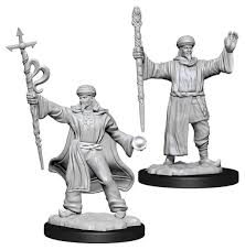 Dungeons & Dragons: Nolzur's Marvelous Unpainted Miniatures - W01 Human Male Wizard