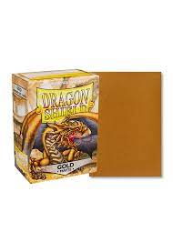 Dragon Shield Sleeves: Standard Matte Gold