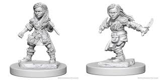 Dungeons & Dragons: Nolzur's Marvelous Unpainted Miniatures - W01 Halfling Femail Rouge