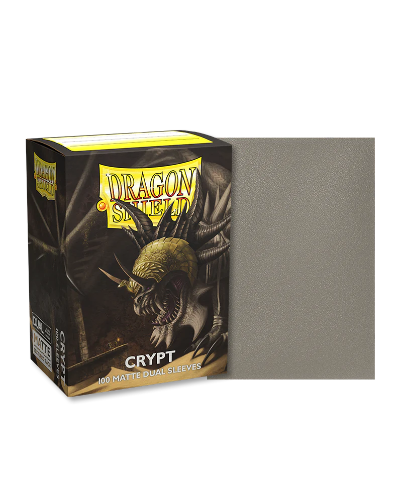 Dragon Shield Sleeves: Standard DUAL- Matte Crypt 'Neonen' (100 ct.)