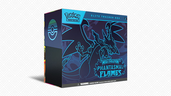 Pokémon TCG: Mega Evolution Phantasmal Flames Elite Trainer Box