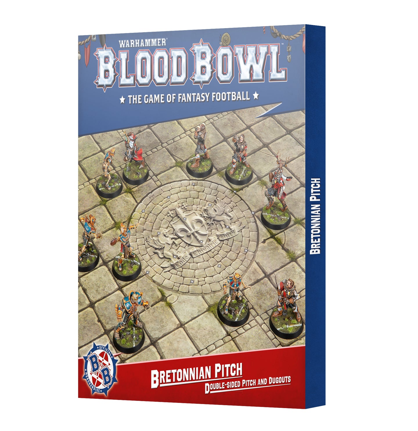 *PREORDER* B/BOWL: BRETONNIAN TEAM PITCH & DUGOUTS *RELEASE 11/15*