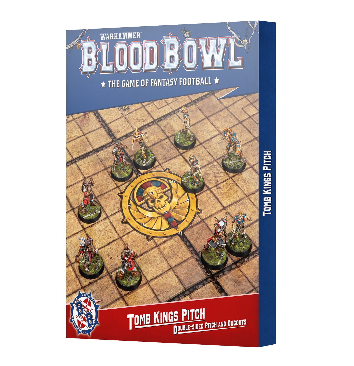 *PREORDER* B/BOWL: TOMB KINGS TEAM PITCH & DUGOUTS *RELEASE 11/15*