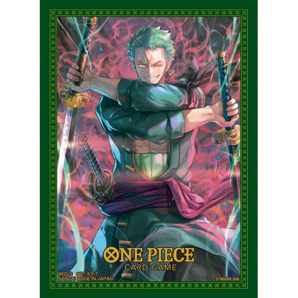 Official Card Sleeves Roronoa Zoro - ONE PIECE Card Game