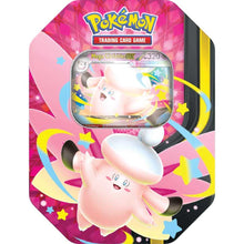 Load image into Gallery viewer, *PREORDER* Pokemon Mega Moonlit Tin [Mega Clefable &amp; Gengar ex]  *RELEASES 6/5*
