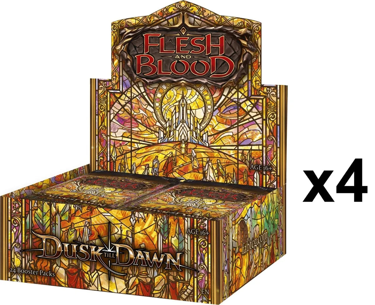 Flesh and Blood TCG: Dusk Till Dawn Booster Case (x4 Boxes)