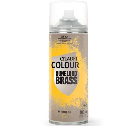 Citadel Colour Spray – Runelord Brass