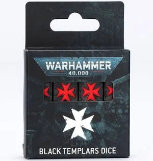 WARHAMMER 40000: BLACK TEMPLARS DICE