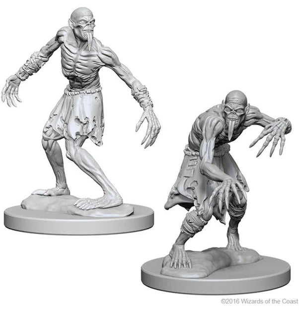 D&D Nolzur’s Marvelous Unpainted Miniatures – Ghouls