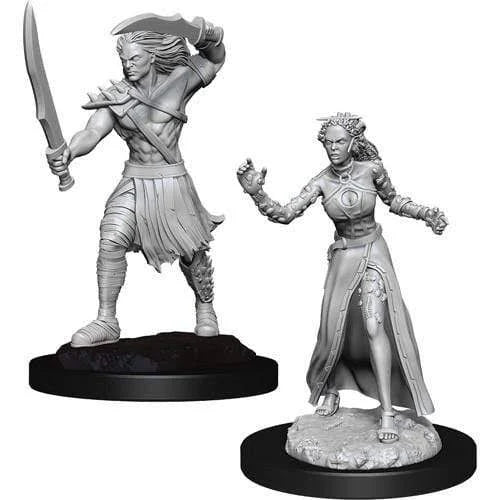 Magic: The Gathering Unpainted Miniatures – Vampire Lacerator & Vampire Hexmage (1 male, 1 female)