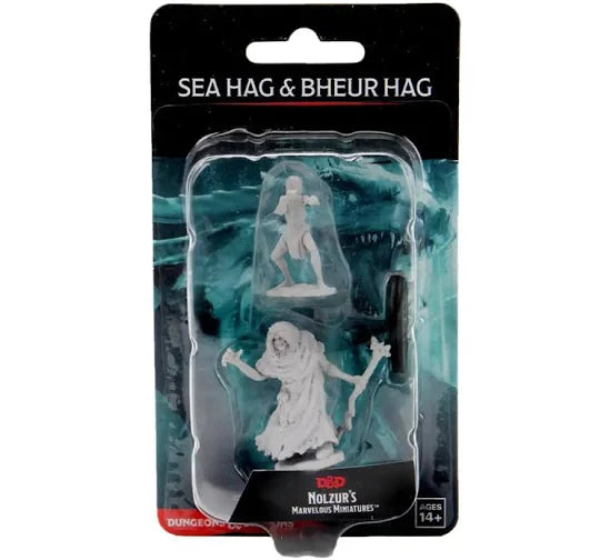 D&D Nolzur’s Marvelous Unpainted Miniatures – Sea Hag & Bheur Hag