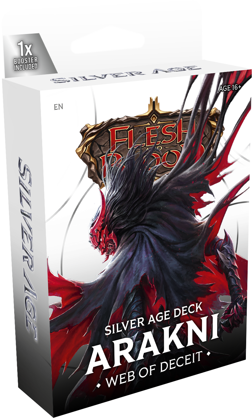 *PREORDER* Flesh & Blood TCG: Silver Age Chapter 2 Deck - Arakni *RELEASE 2/13*