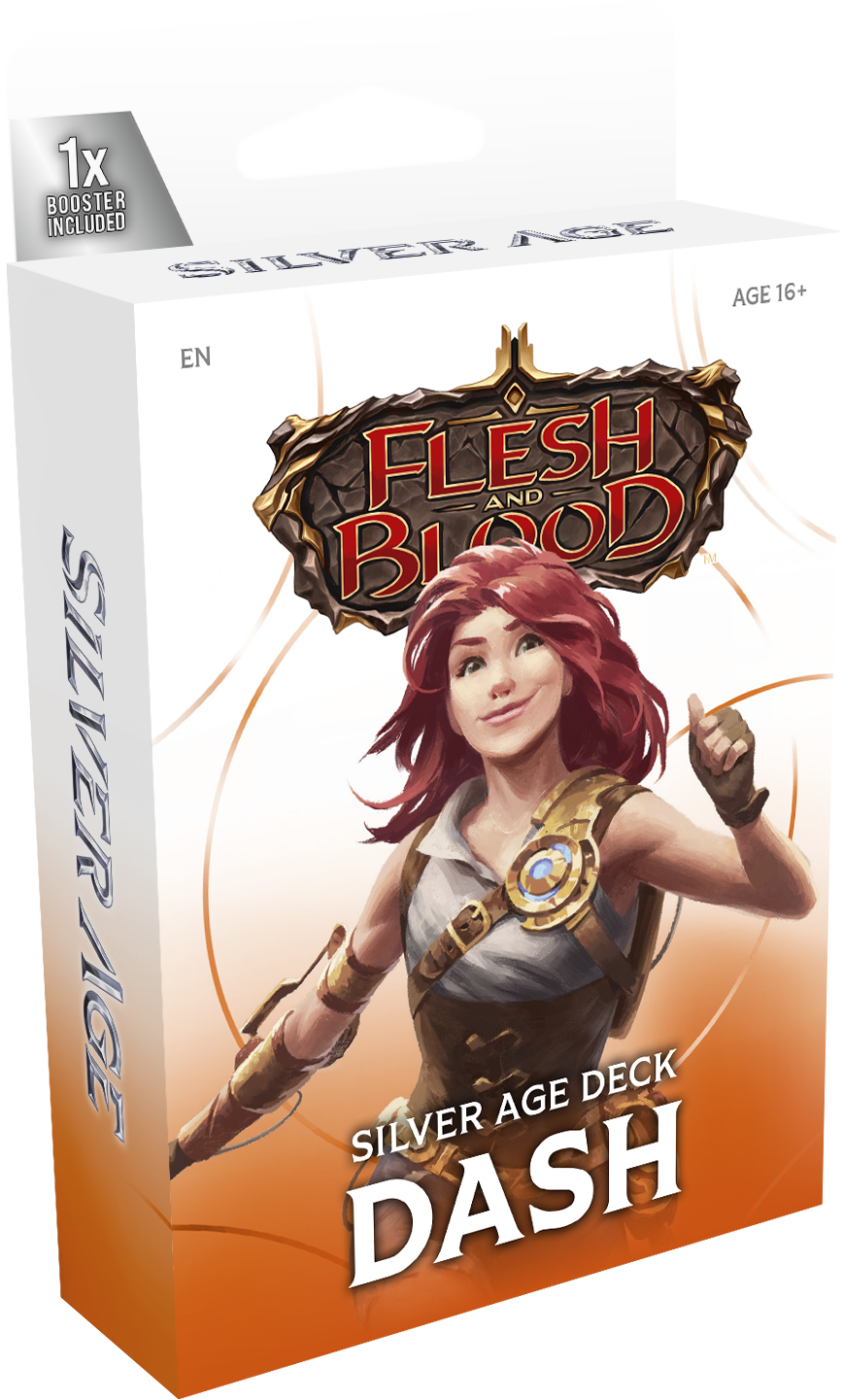 *PREORDER* Flesh & Blood TCG: Silver Age Chapter 1 Deck - Dash *RELEASE 2/13*